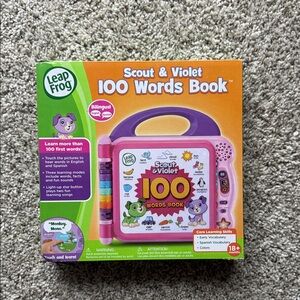 LeapFrog Scout & Violet Interactive Learning Book - Purple